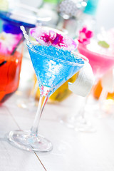 Molecular mixology - Cocktail with caviar