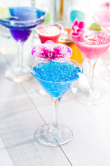 Molecular mixology - Cocktail with caviar