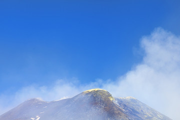 Volcano Etna.