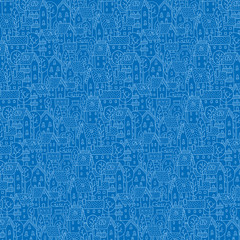 Obraz premium City Pattern