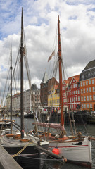 Kopenhagen, Altstadt, Nyhavn, Segelschiffe, Sommer, Dänemark