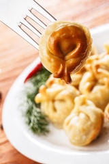 Fried dumplings