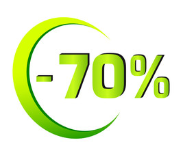 Rabatt - 1 - 70%