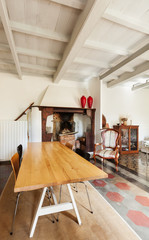 Nice living room and dining room