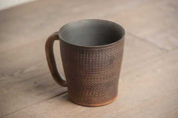Traditional handcrafted mug