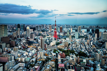 Tokyo city view