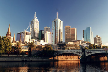 Fototapeta na wymiar Melbourne, Victoria, Australia