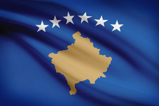 Kosovo - Flagge Lizenzfreie Fotos, Bilder und Stock Fotografie. Image  79464612.