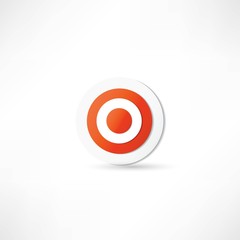 Vector target icon