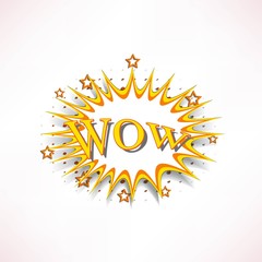 Comic book explosion.