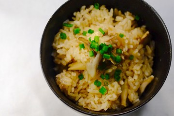 舞茸の炊き込みご飯