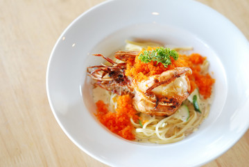 prawn pasta