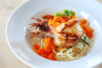 prawn pasta