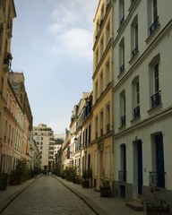 Fototapeta na wymiar rue de Paris