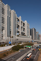 Fototapeta na wymiar Metropolita i linii Gulf budynek Odaiba