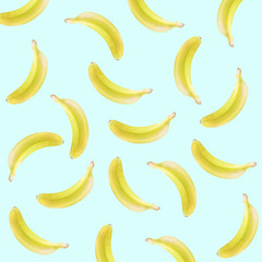 pop art bananas background