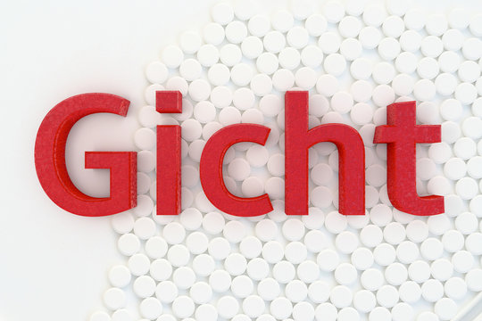 Gicht - 3d Render