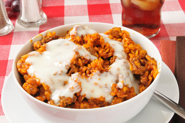 Enchilada casserole