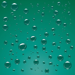 bubble gas water abstraction green