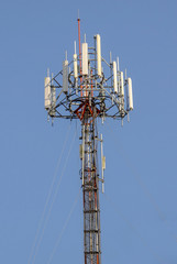 Mobile phone tower in Thailand