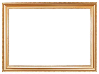 classic wide retro wooden picture frame
