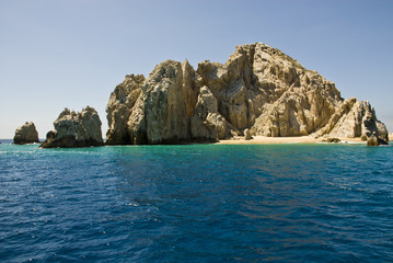 Fototapeta na wymiar Mexico - Cabo San Lucas - Rocks And Beaches 