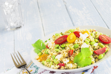 Edamame Tabbouleh