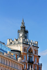 Obraz premium House with tower