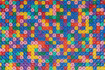 Coloured bead background