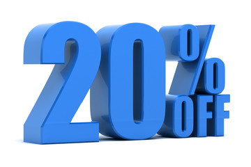 20 percent off