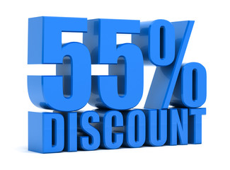 Discount 55 percentage