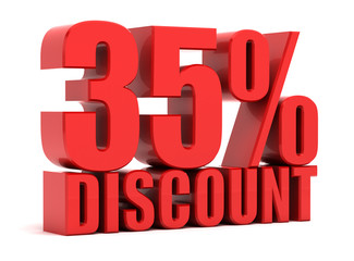 Discount 35 percent