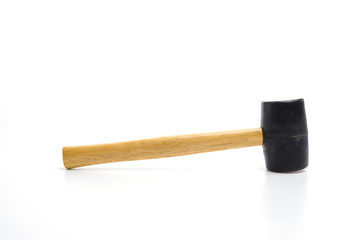 Hammer isolated white background