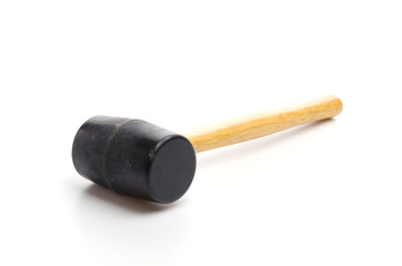 Hammer isolated white background