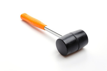 Hammer isolated white background