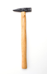 Hammer isolated white background