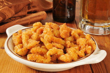 Breaded clams