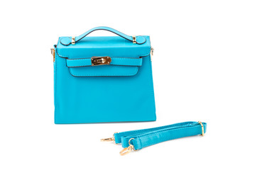 Handbag isolated white background