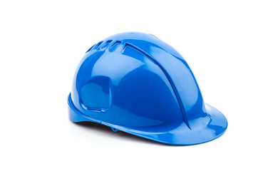 Isolated safety helmet hat