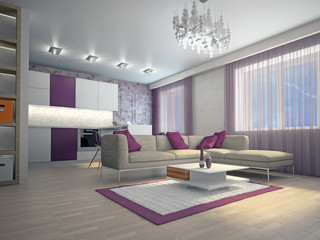 Living room 3D