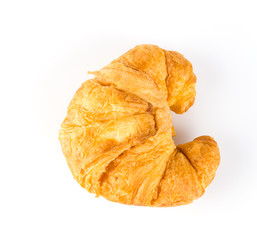 croissant isolated white background