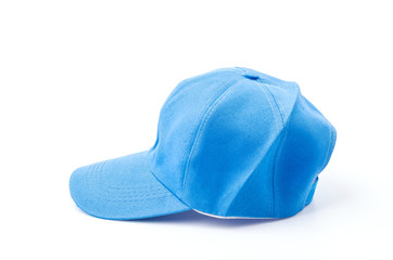 Baseball cap isolated white background