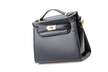 Handbag isolated white background