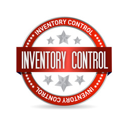 inventory control seal illustration design