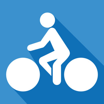 Logo piste cyclable.