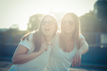 two beautiful young women