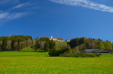Fototapeta na wymiar Wysoka Peißenberg
