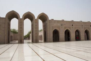 Oman. Great mosque of Sultan Qaboos