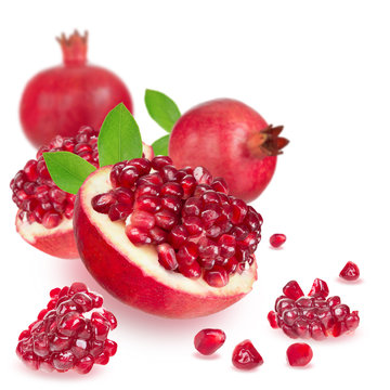 Ripe pomegranate