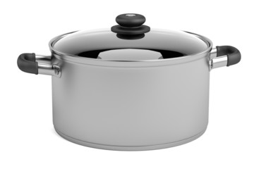 realistic 3d render of pot